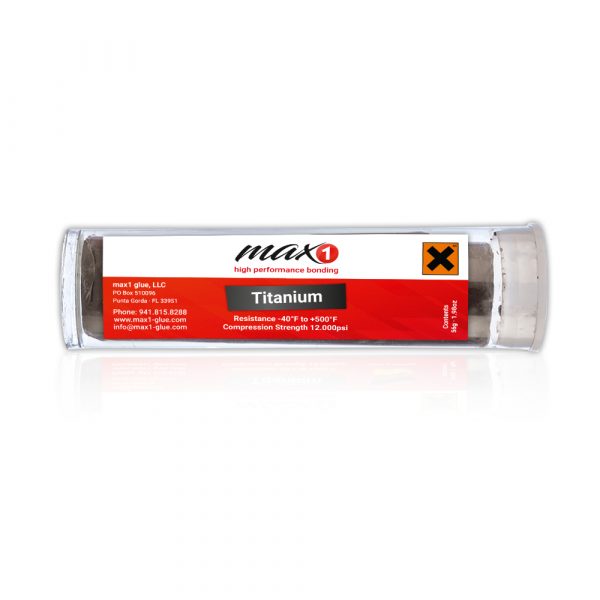 max1 titanium steel epoxy